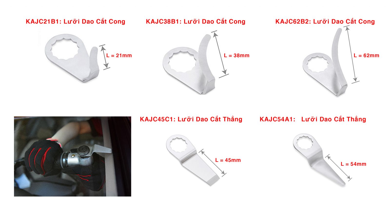 Máy cắt ron kính ô tô TOPTUL KBHA0120