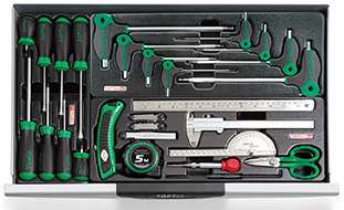 Tủ Đồ Nghề 7 Ngăn 229 Chi Tiết TOPTUL GCAJ0014