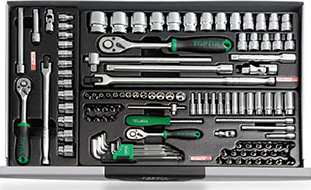 Tủ Đồ Nghề 7 Ngăn 229 Chi Tiết TOPTUL GCAJ0014