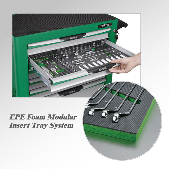 Bộ cờ lê 2 đầu hở 11 chi tiết Toptul GEA1102