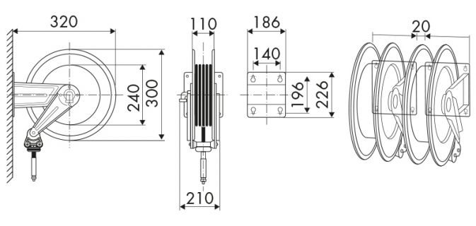Cuộn ống dây bơm nhớt RAASM 8330.401