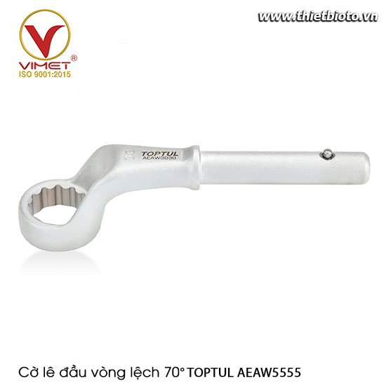 Cờ lê đầu vòng lệch 70° TOPTUL AEAW5555