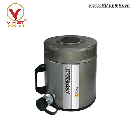 Kích thủy lực 1 chiều vỏ nhôm 50 tấn Powerram ALNC5010