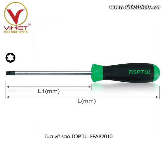 Tua vít sao TOPTUL FFAB2010