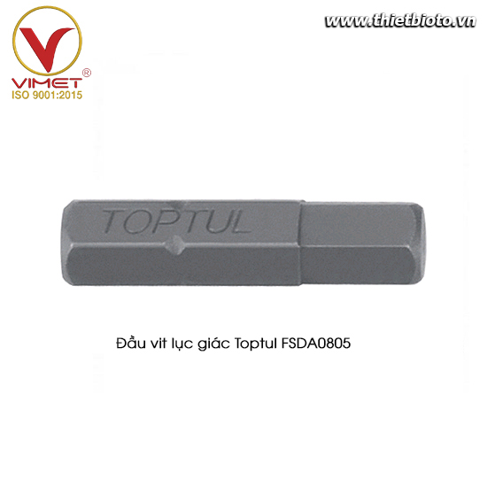 Mũi vít lục giác Toptul FSDA0805