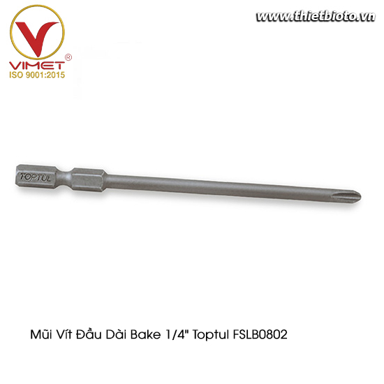 Mũi vít đầu dài bake 1/4