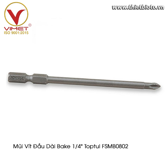 Mũi vít đầu dài bake 1/4