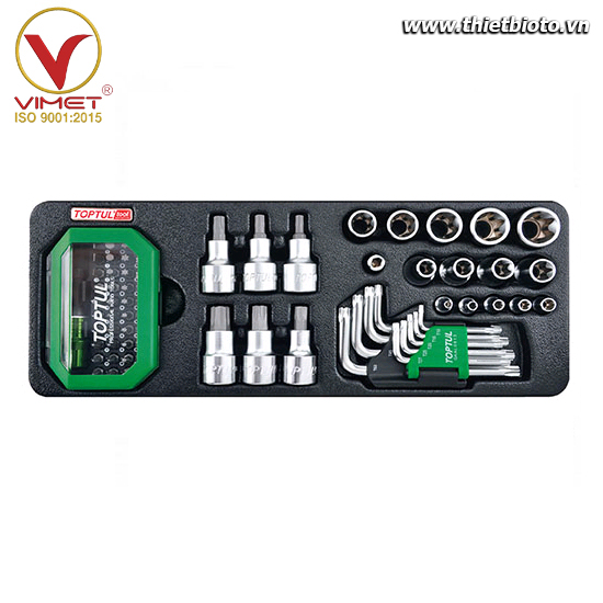 Bộ tuýp cờ lê 65 chi tiết TOPTUL GAAT6502