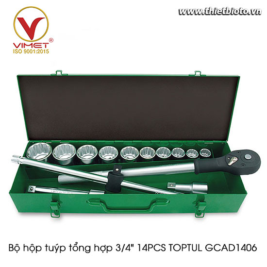 Bộ hộp tuýp tổng hợp 3/4