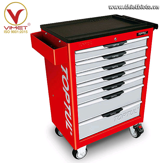 Tủ đồ nghề 7 ngăn Toptul 275 chi tiết TOPTUL GCAJ0033