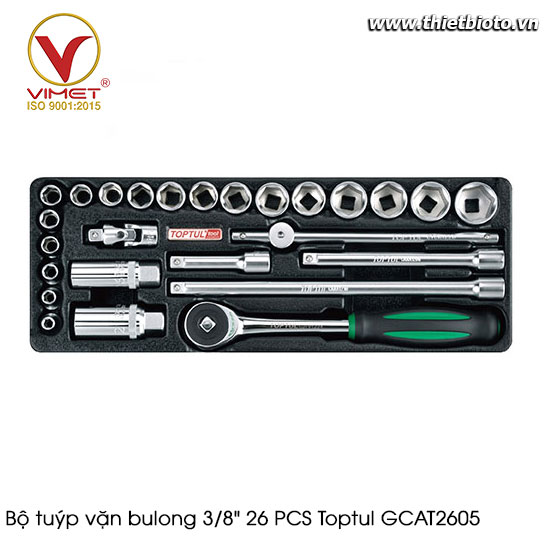 Bộ tuýp vặn bulong 3/8