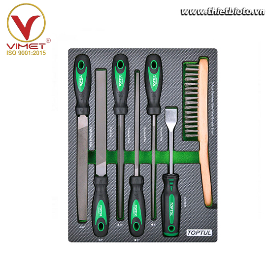 Khay dụng cụ cầm tay 7 chi tiết Toptul GEB0705