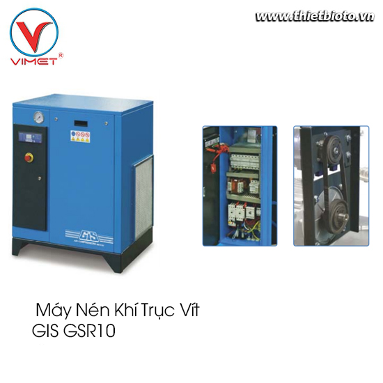 Máy Nén Khí Trục Vít  Gis_GSR10