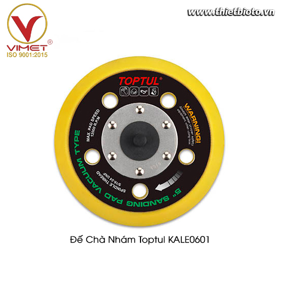 Đế chà nhám Toptul KALE0601