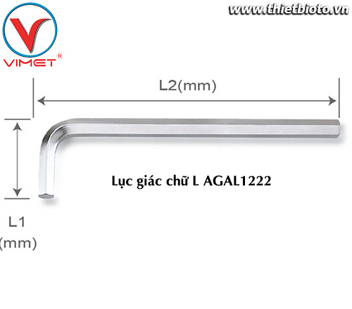 Lục giác chữ L (dài) 12mm TOPTUL AGAL1222