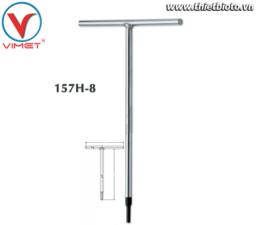 Cần xiết chữ T 8mm Koken 157H-8